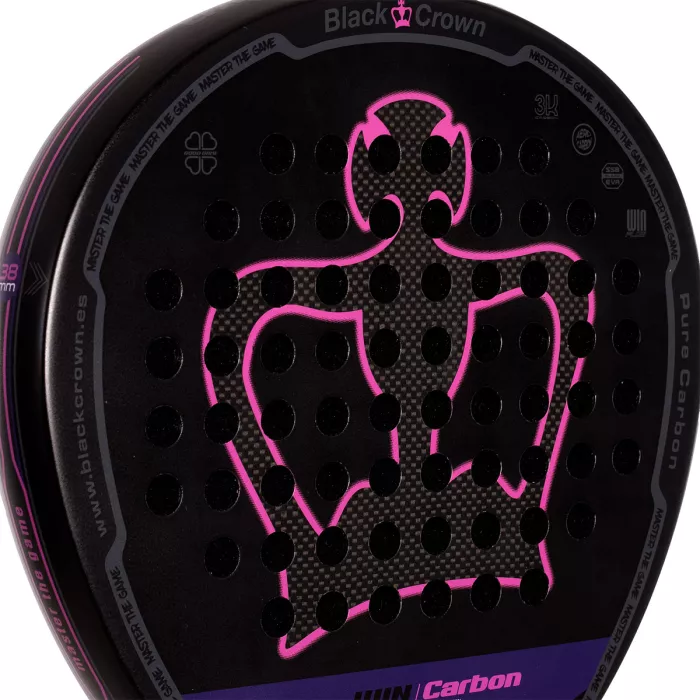 BLACK CROWN win carbon padel racket