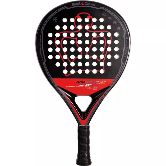BLACK CROWN win ultra light padel racket
