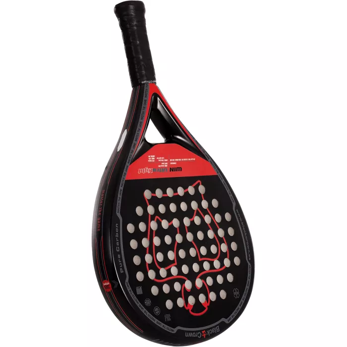 BLACK CROWN win ultra light padel racket
