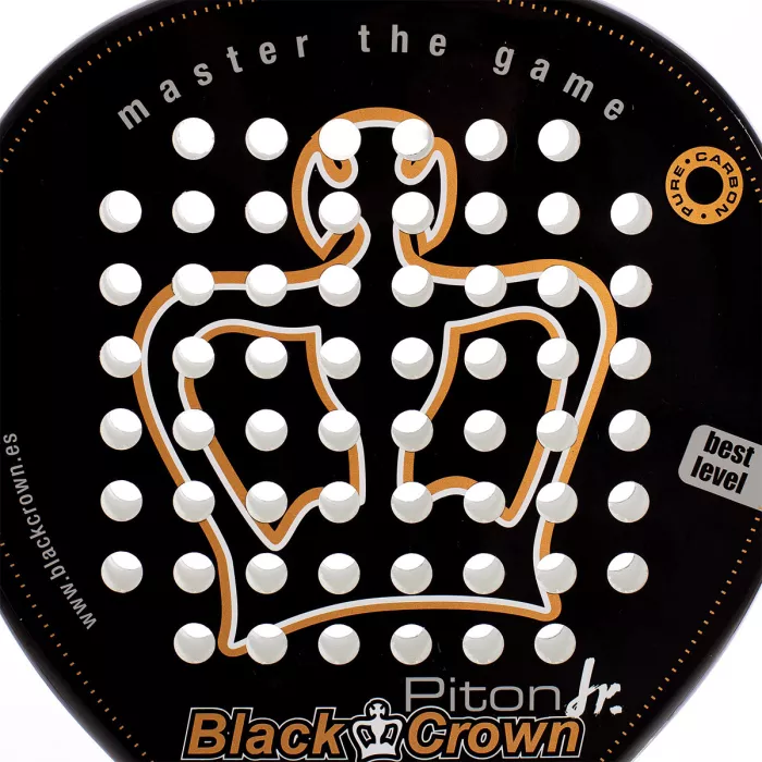 BLACK CROWN piton junior padel racket