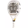 BLACK CROWN piton white soft padel racket