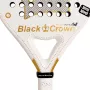 BLACK CROWN piton white soft padel racket