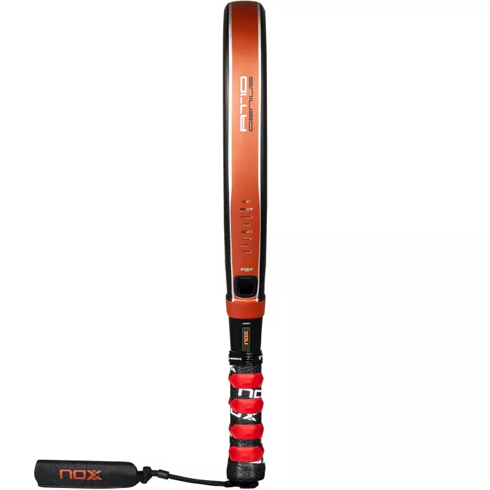 NOX at10 genius attack 12k padel racket by agustin tapia