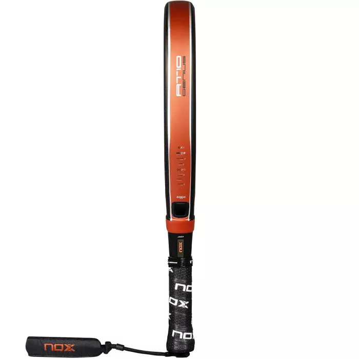NOX at10 genius attack 12k padel racket by agustin tapia