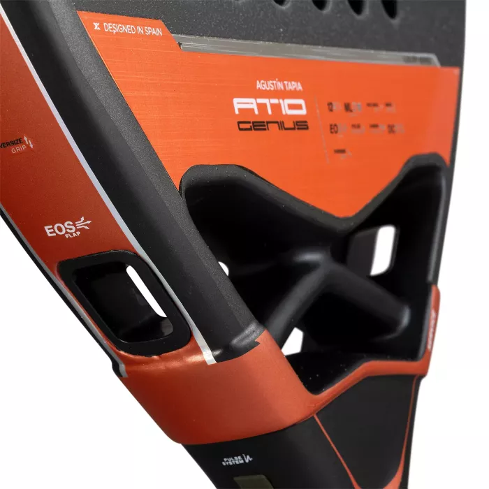 NOX at10 genius attack 12k padel racket by agustin tapia
