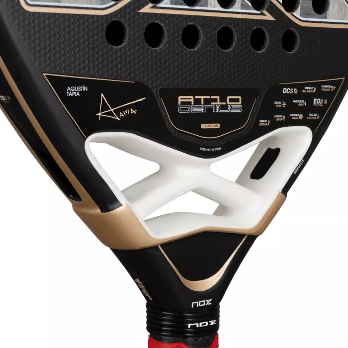 Padel racket NOX at10 genius 18k alum by agustin tapia