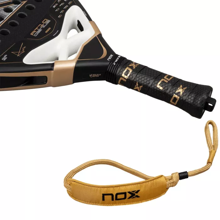 Padel racket NOX at10 genius 18k alum by agustin tapia