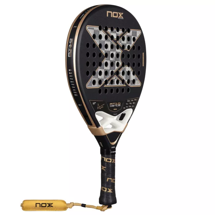 Padel racket NOX at10 genius 18k alum by agustin tapia