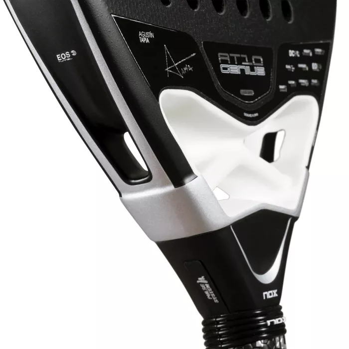 Padel racket NOX at10 genius attack 18k alum by agustin tapia