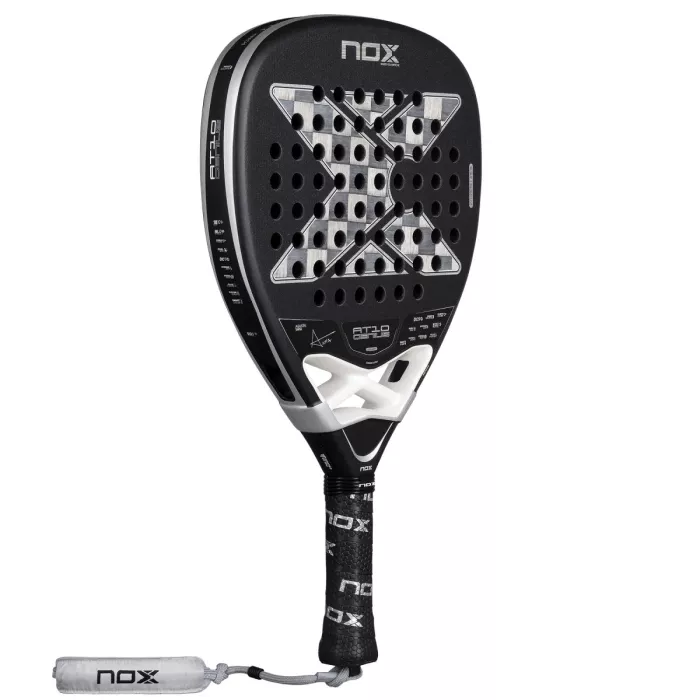 Padel racket NOX at10 genius attack 18k alum by agustin tapia