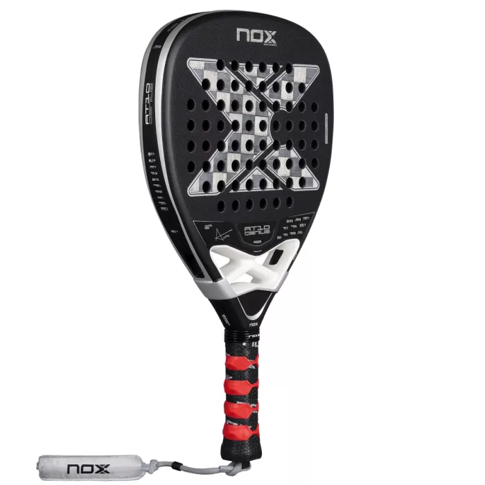 Padel racket NOX at10 genius attack 18k alum by agustin tapia