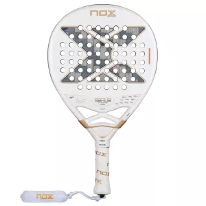 NOX at10 genius 12k alum xtreme padel racket by agustin tapia