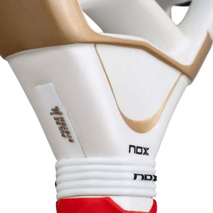 NOX at10 genius 12k alum xtreme padel racket by agustin tapia