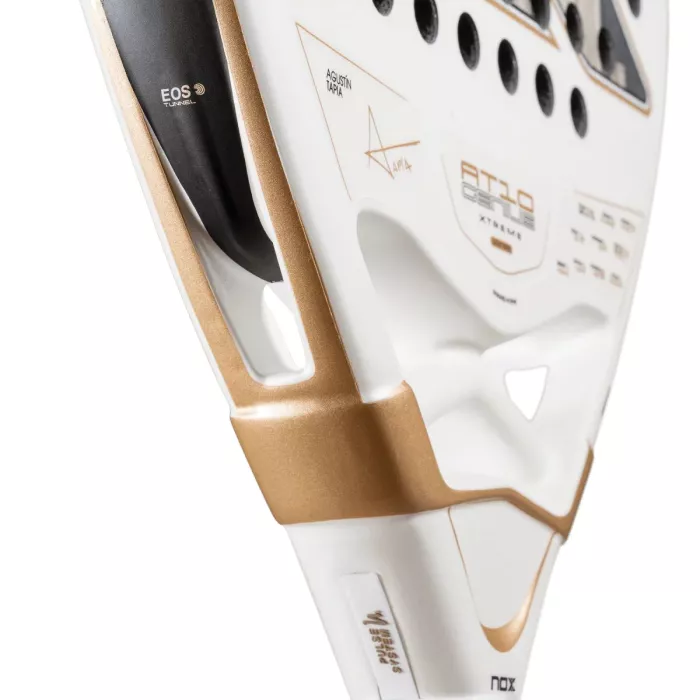 NOX at10 genius 12k alum xtreme padel racket by agustin tapia