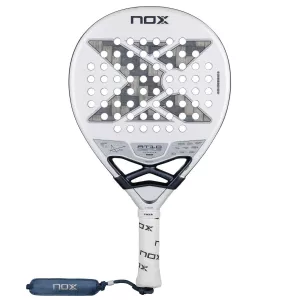 NOX at10 genius 12k alum xtreme lite padel racket by agustin tapia