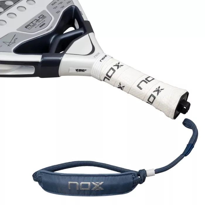 NOX at10 genius 12k alum xtreme lite padel racket by agustin tapia
