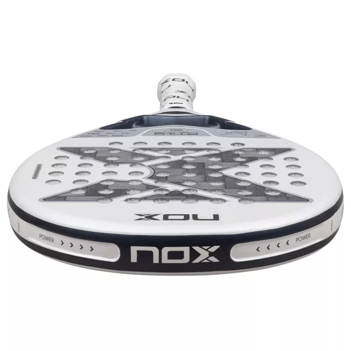 NOX at10 genius 12k alum xtreme lite padel racket by agustin tapia