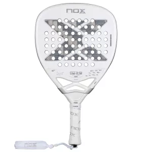 NOX at10 genius attack 12k alum xtreme padel racket by agustin tapia