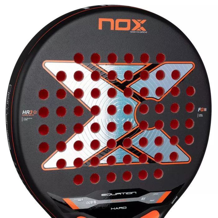 NOX equation advanced hard padel racket