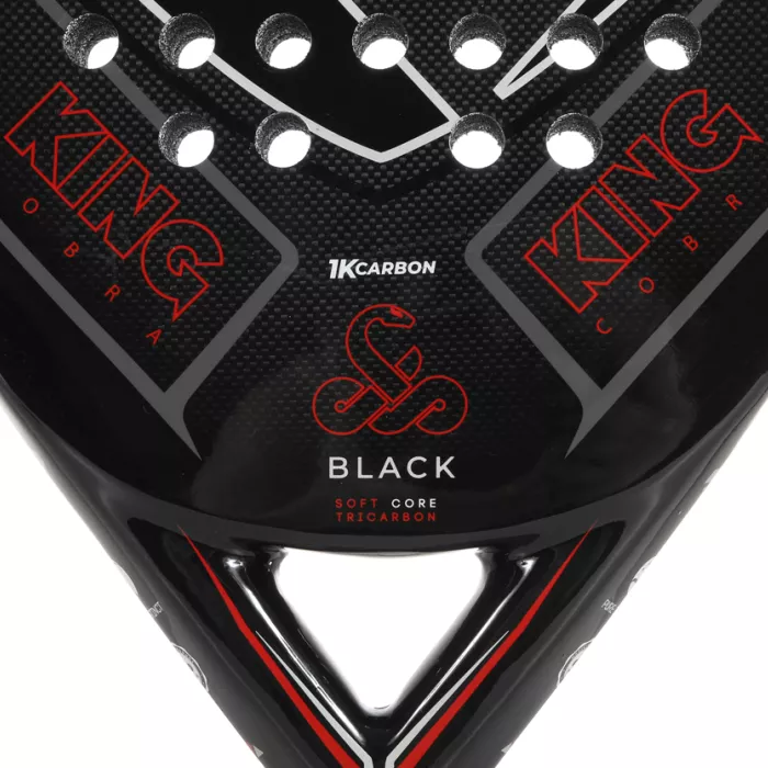 VIBOR-A king cobra black 2020 1k padel racquet