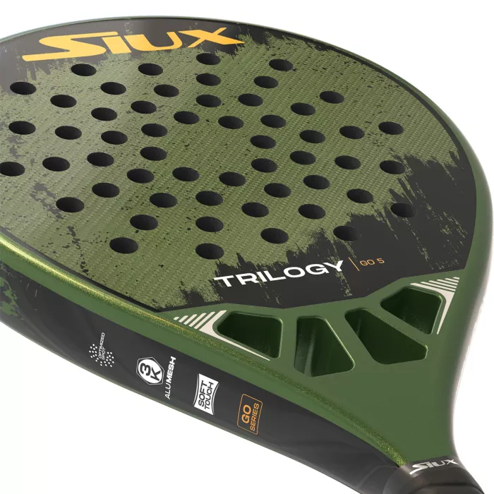 SIUX trylogy go 5 padel racket