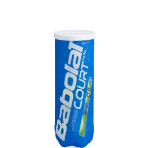 Tube of 3 BABOLAT court padel balls