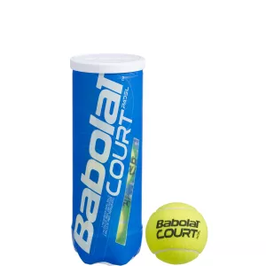 Tube of 3 BABOLAT court padel balls