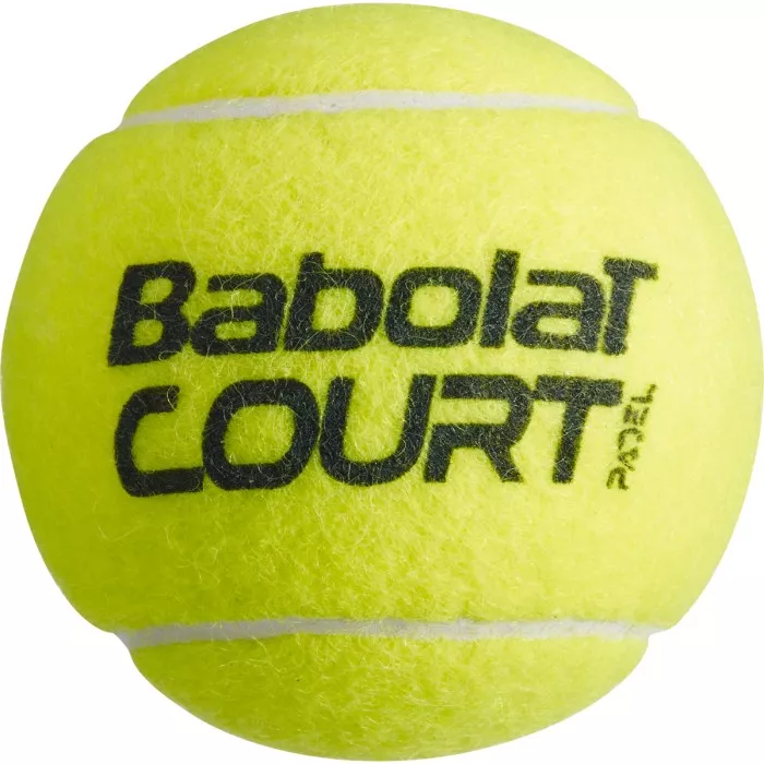 Tube of 3 BABOLAT court padel balls