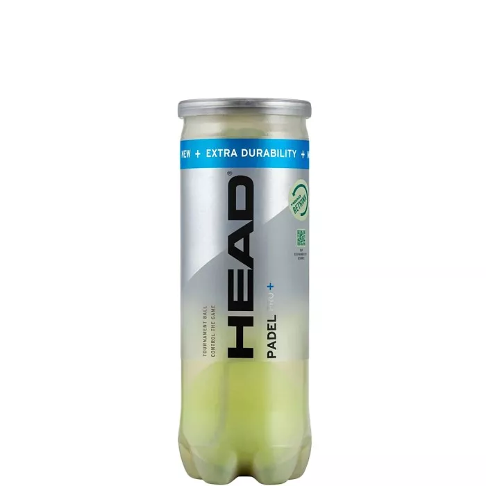 Tube of 3 balls HEAD padel pro +