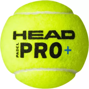 Tube of 3 balls HEAD padel pro +
