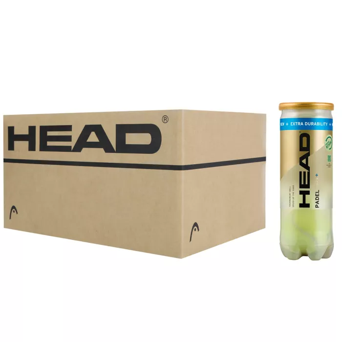 Box of 24 tubes of 3 balls HEAD padel pro s +