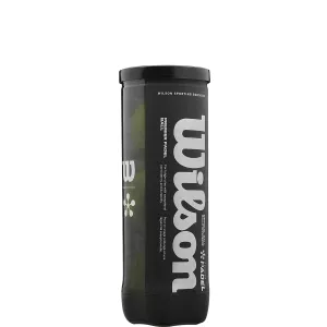 Tube of 3 WILSON premier padel balls