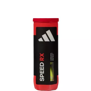 Tube de 3 balles de padel ADIDAS speed rx