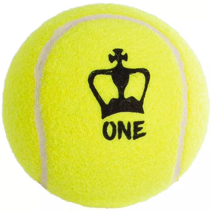 Tube of 3 BLACK CROWN one padel balls