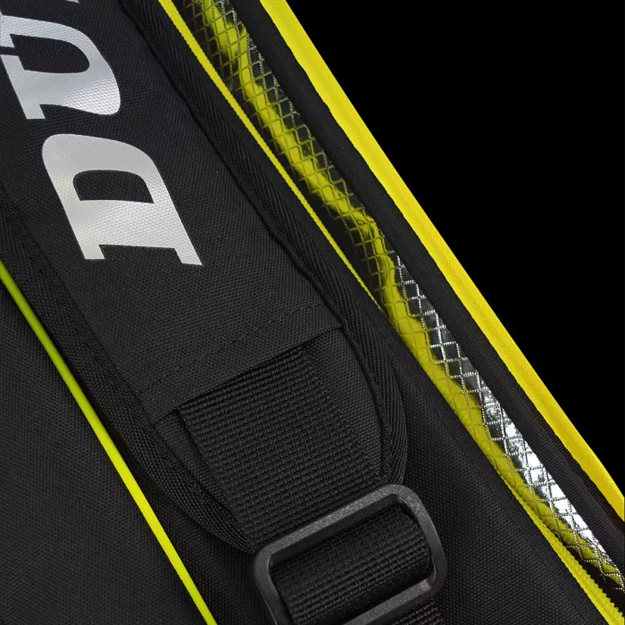 DUNLOP elite padel bag black/yellow