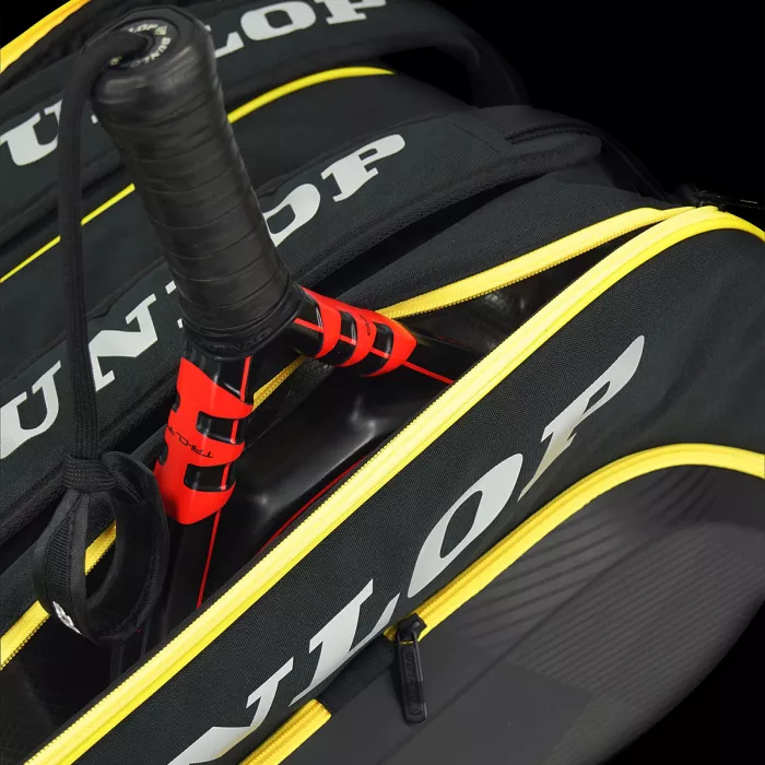 DUNLOP elite padel bag black/yellow