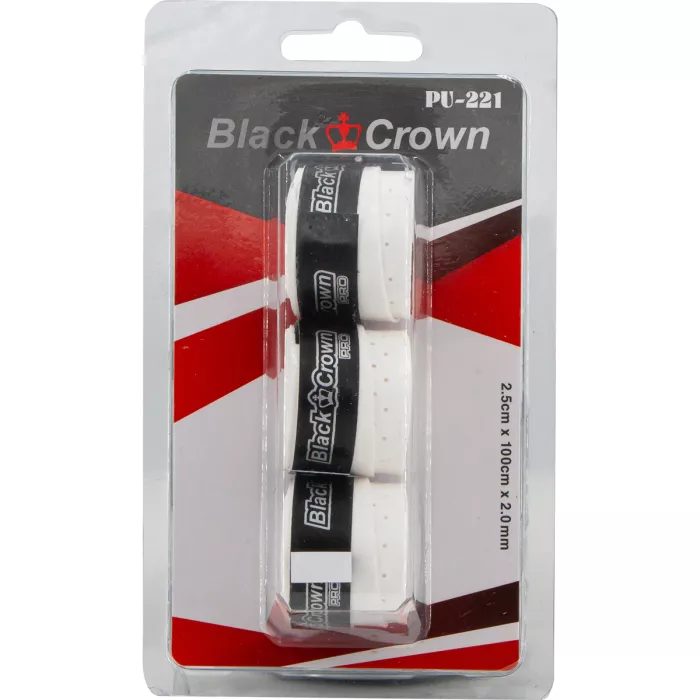 3 surgrips BLACK CROWN white