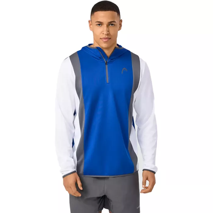 Sweat HEAD club tech 1/4 zip capuche