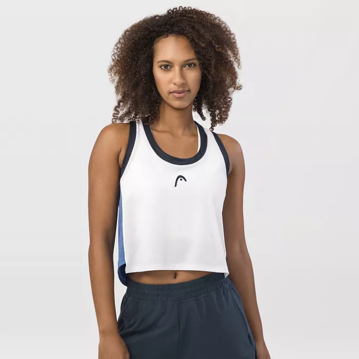 Women's crop HEAD perf play tank top