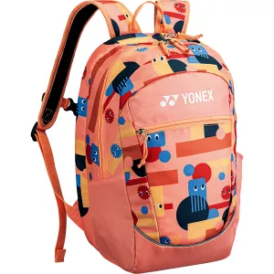 YONEX junior aizmugurējā soma korāļoranžā krāsā