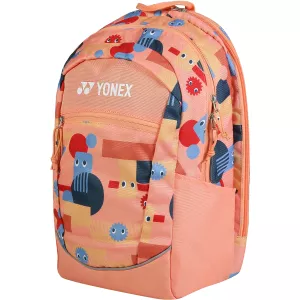 YONEX junior aizmugurējā soma korāļoranžā krāsā