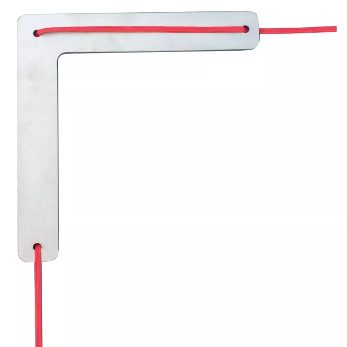 Kit 4 angles inox NOUANSPORT