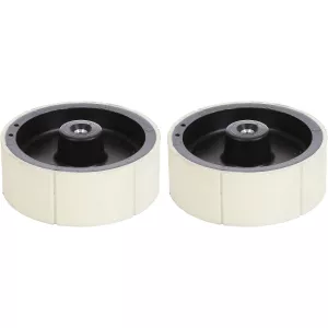 Pair of ejection wheels for padel mini