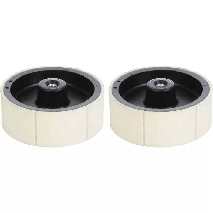 Pair of ejection wheels for padel mini