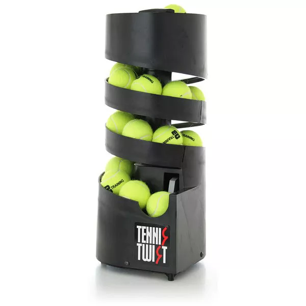 Tennis twist ball launcher