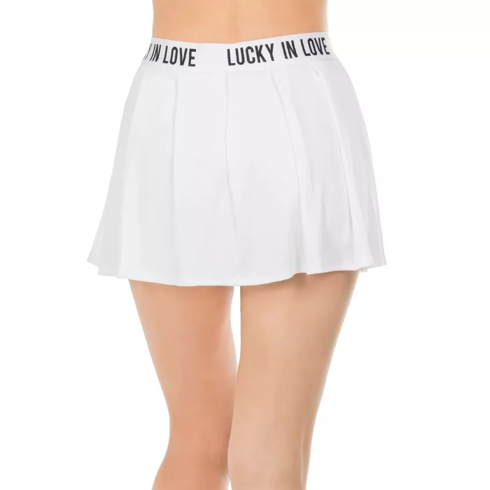Women's LUCKY IN LOVE lets get it on essential skirt