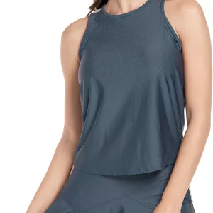 Women's LUCKY IN LOVE net it be tank top