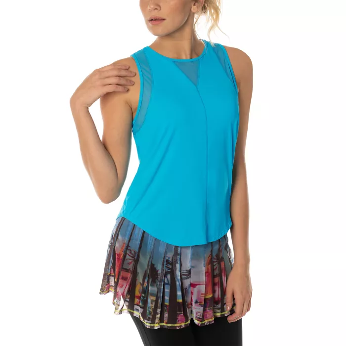 Women's LUCKY IN LOVE chill out luv protection tank top