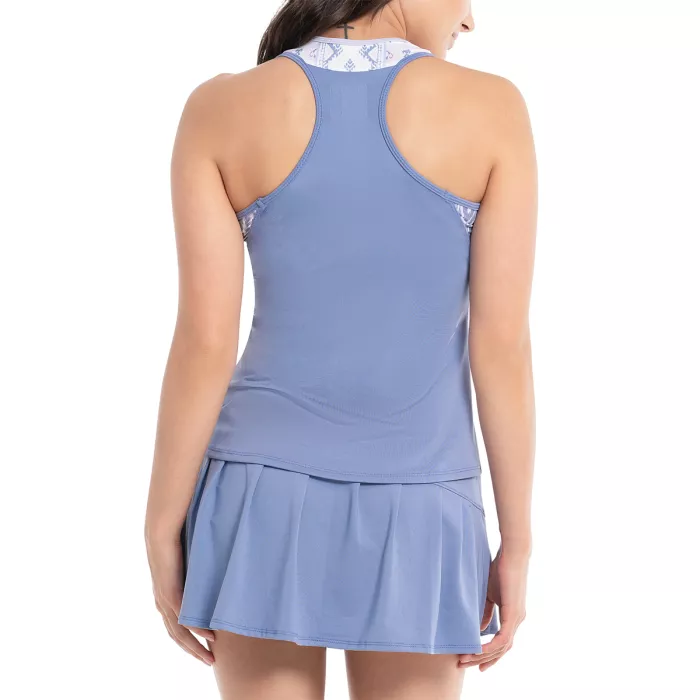 LUCKY IN LOVE tank top woman ikat about it all about ikat