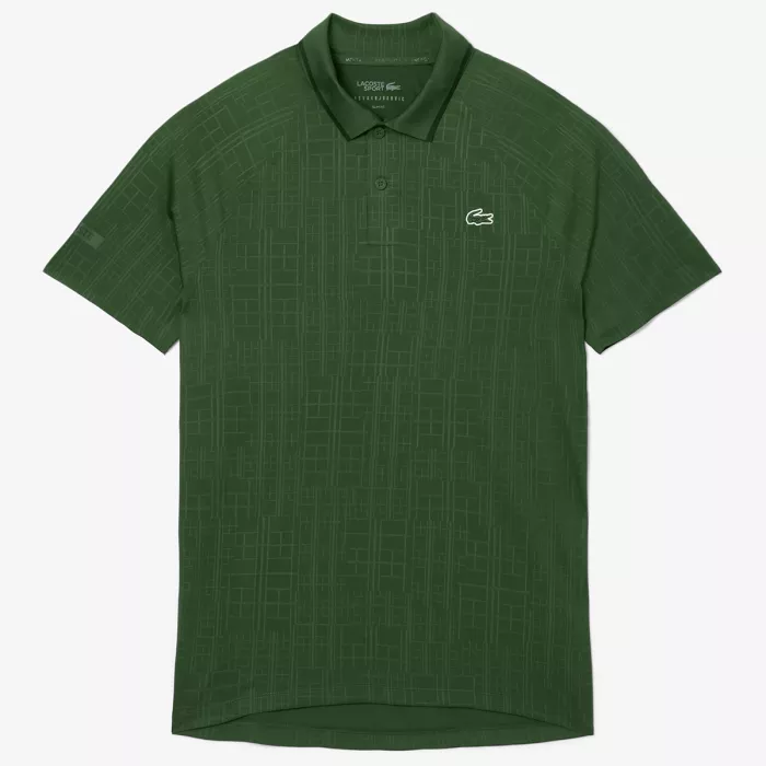 Polo LACOSTE djokovic on court turin